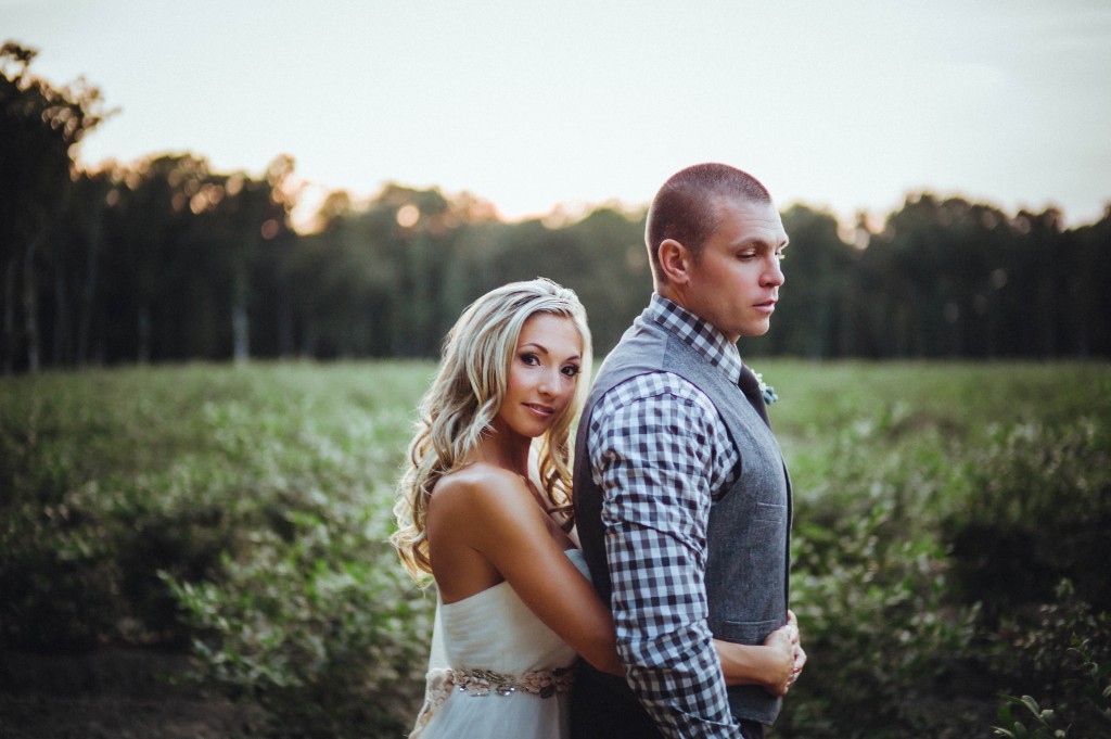 Farm Wedding Venue Location in New Jersey at DiMeo's Blueberry Farm